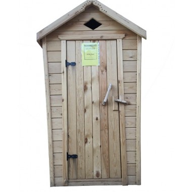 купить Туалет садовый с двухскатной деревянной крышей (Ардатов) в Саранске