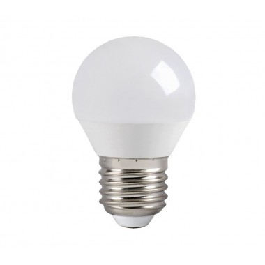 Лампа светодиодная G45 7Вт 220В Е27 4500К Экономик КОСМОС (422020)