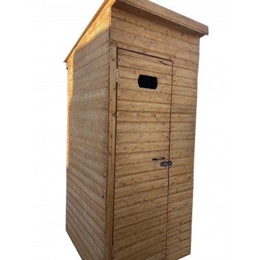 купить Туалет садовый с плоской крышей деревянный Ромоданово в Саранске