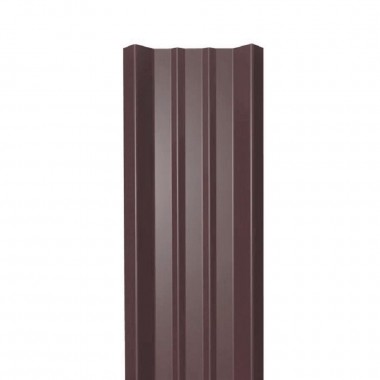 Штакетник метал. ШЭ 1 500 (шоколадно-коричневый) RAL8017