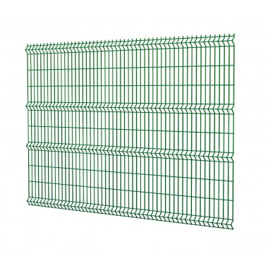 Забор (сетка) 3D ОЦ-ПП У4 ребра 200/50, 3мм, 1530*2500, RAL6005 (зеленый)