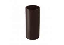 Труба водосточная Деке Стандарт (тёмно-коричневый) 80мм*3м