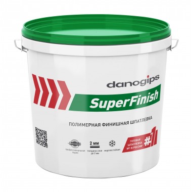 купить Шпатлевка финишная Danogips SuperFinish 11л (18,1кг) в Саранске